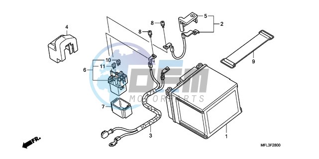 BATTERY (CBR1000RR)