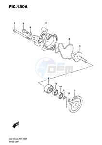 GSX-S125 MLX drawing WATER PUMP