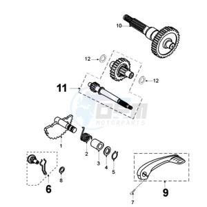 VIVA DA drawing DRIVE SHAFTS / KICKSTARTER