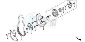 SH125R drawing OIL PUMP