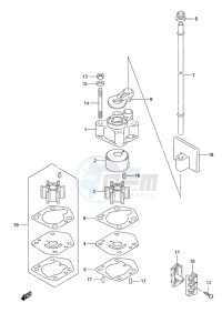 DF 9.9B drawing Water Pump