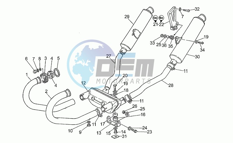 Exhaust unit