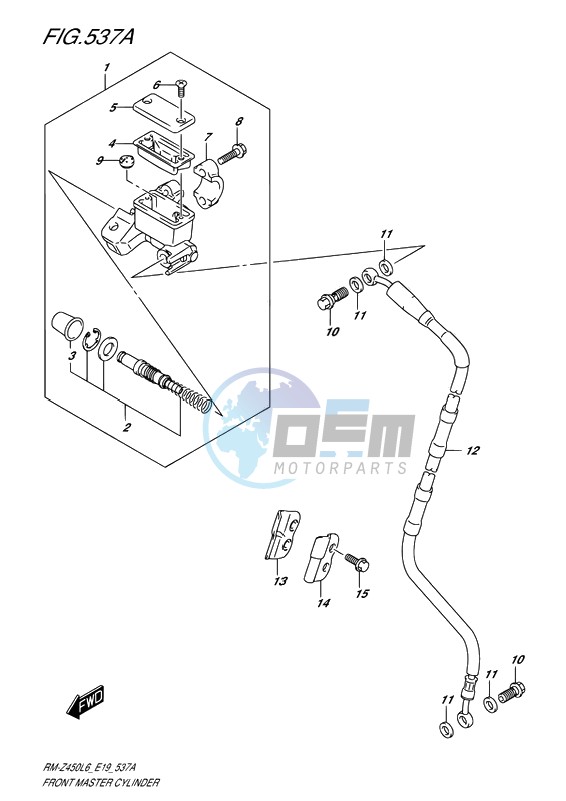 FRONT MASTER CYLINDER