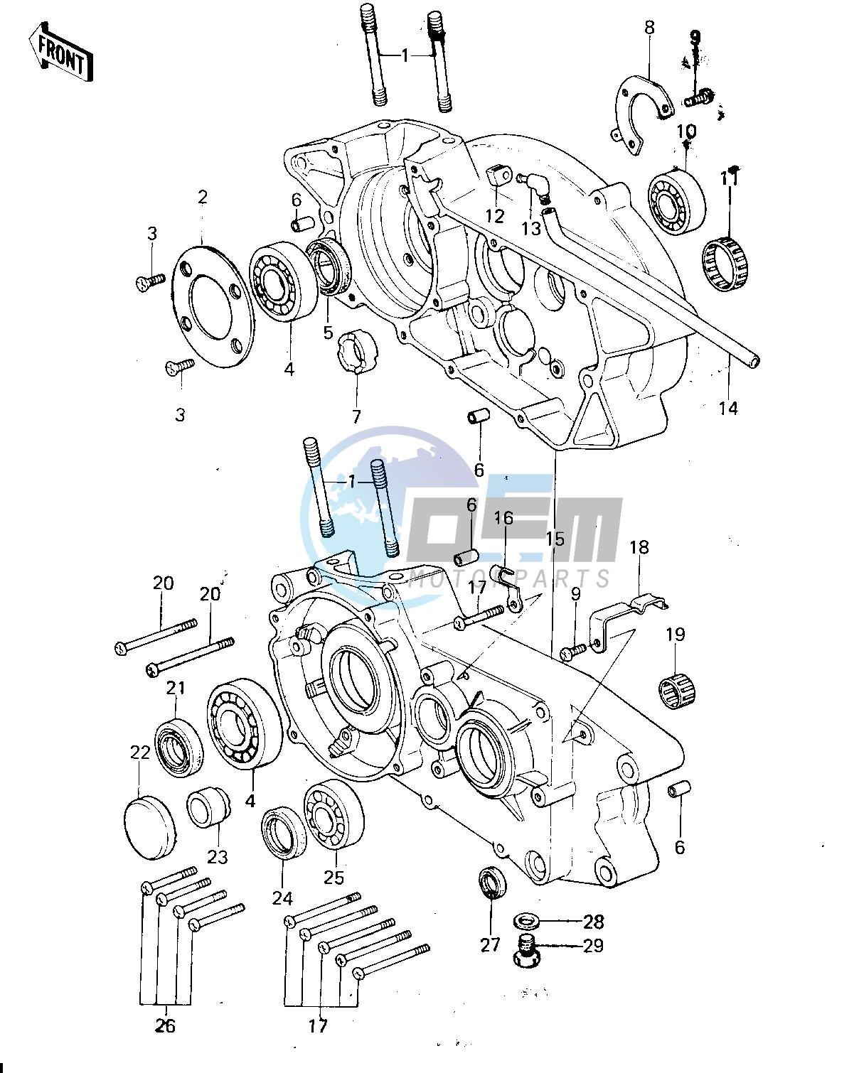 CRANKCASE -- 78-79- -