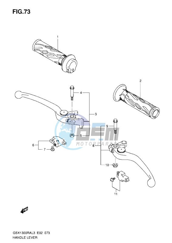 HANDLE LEVER