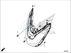 WW125EX2H WW125 E drawing HEADLIGHT