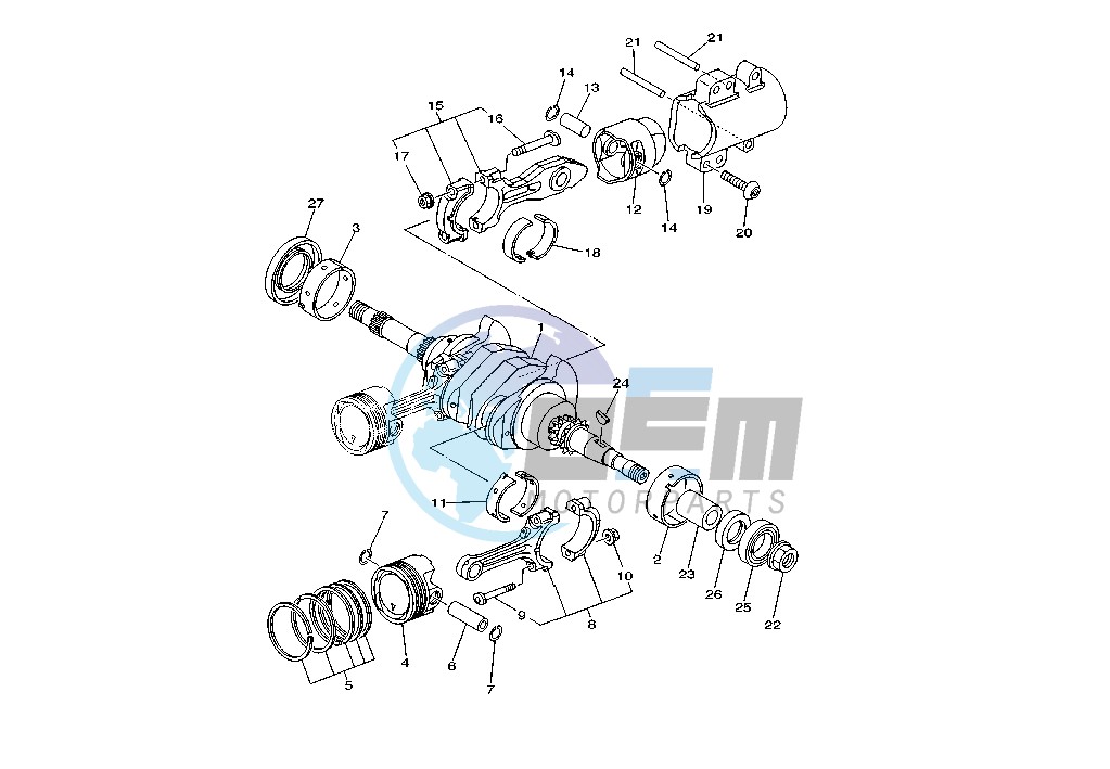 CRANKSHAFT - PISTON