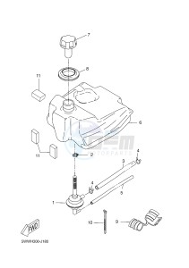 CW50E (2DW1) drawing FUEL TANK