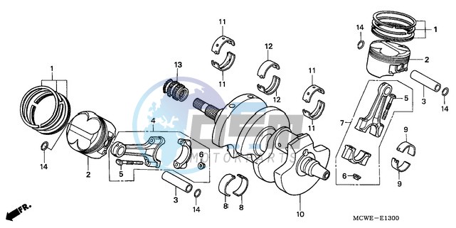 CRANKSHAFT/PISTON