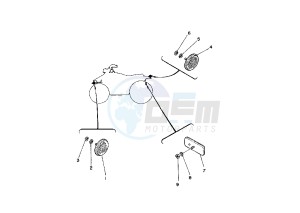 ATV 125 drawing REFLECTOR