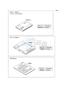 JET SKI ULTRA 250X JT1500B7F FR drawing Manual(FR)