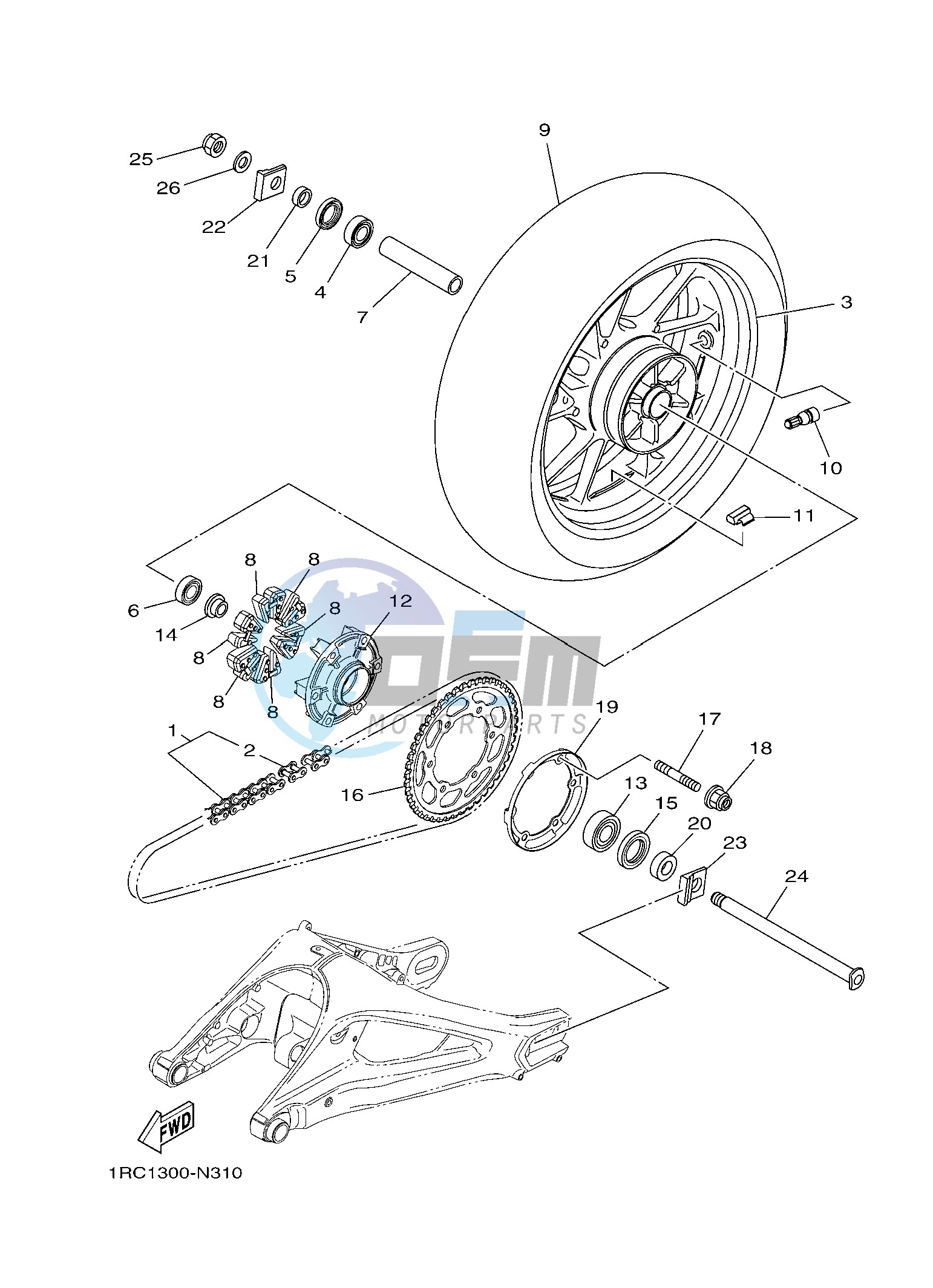 REAR WHEEL