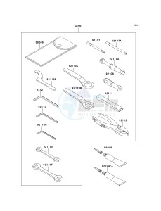 KLE 650 A [VERSYS EUROPEAN] (A7F-A8F) A8F drawing OWNERS TOOLS