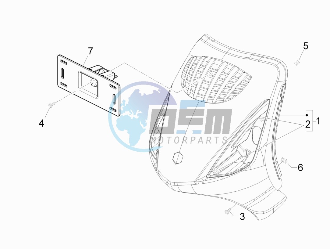 Front shield