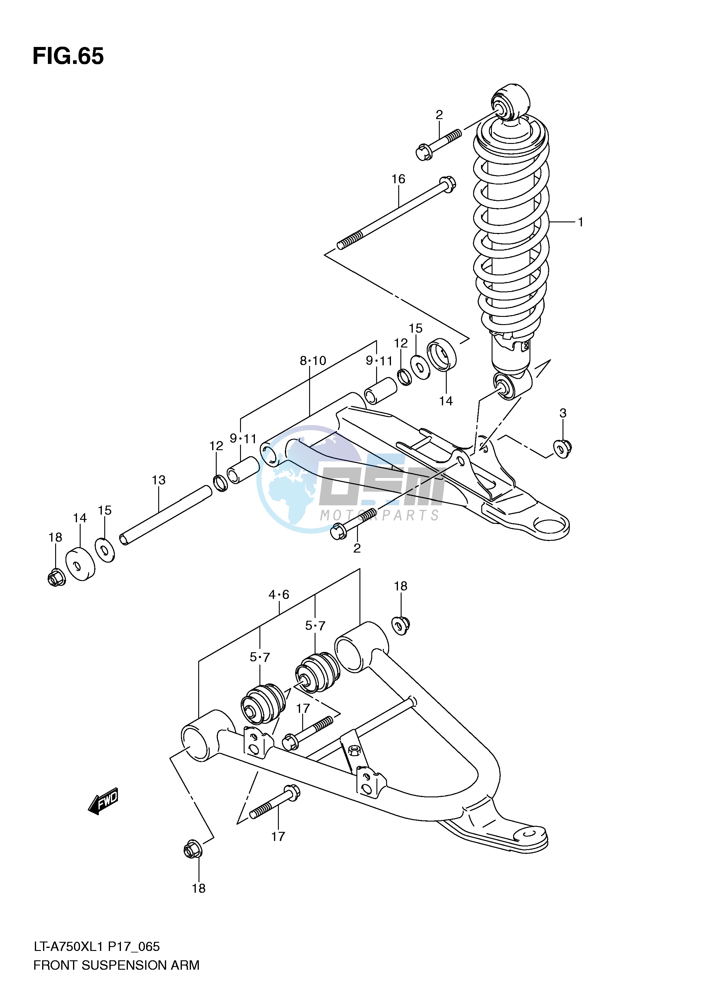 FRONT SUSPENSION ARM