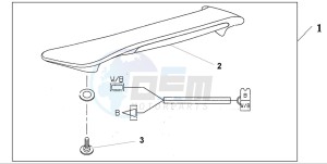 GL1800 drawing SPOILER RE*R287M*