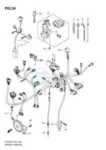 DL650 (E2) V-Strom drawing WIRING HARNESS (DL650K7 U3K7)