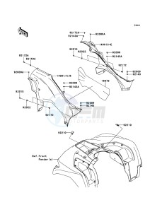 KVF750_4X4_EPS KVF750GCF EU GB drawing Side Covers