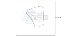 ST1300A9 CH / ABS MME - (CH / ABS MME) drawing TANK PAD