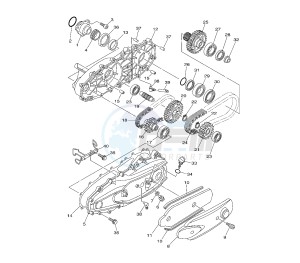 XP T-MAX SV 500 drawing SUB TRANSMISSION