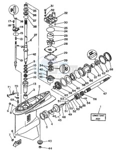 200B drawing LOWER-CASING-x-DRIVE-1