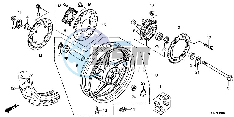 REAR WHEEL