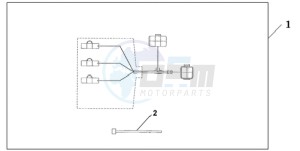 NT700VA Europe Direct - (ED) drawing QUARTET HARNESS