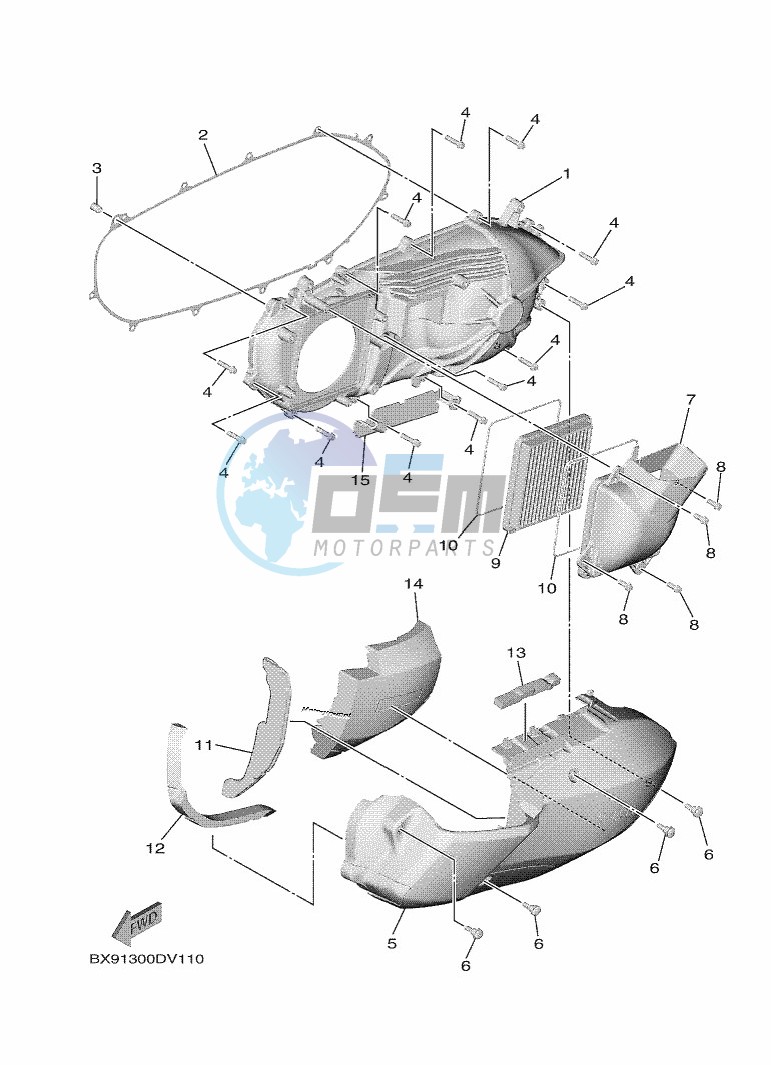 CRANKCASE COVER 1