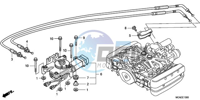 REVERSE SHIFT ACTUATOR