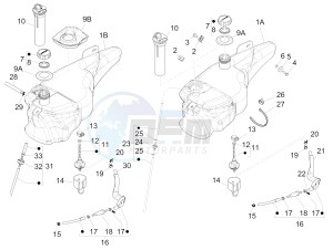 Liberty 125 4T PTT E3 (E) (EMEA) drawing Fuel tank