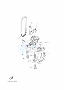 MT-07 MTN690-U (BHH1) drawing OIL PUMP