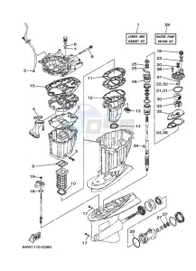 FL350AETX drawing REPAIR-KIT-2