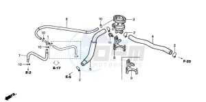 NSS250 drawing AIR INJECTION VALVE