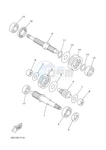 VP250 (5B2B 5B2B 5B2B 5B2B) drawing TRANSMISSION