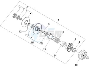 Fly 50 2t drawing Driven pulley