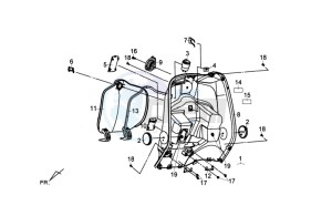 FIDDLE III 125 drawing COWLING INNER FR PLATE