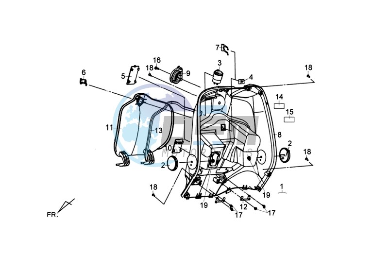 COWLING INNER FR PLATE