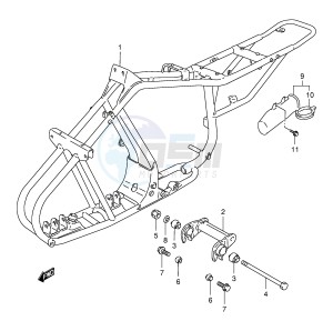 LT80 (P1) drawing FRAME