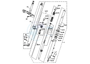 TDM 850 drawing FRONT FORK