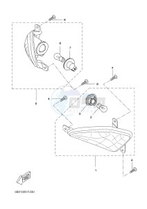 VP250 (5B2B 5B2B 5B2B 5B2B) drawing FLASHER LIGHT