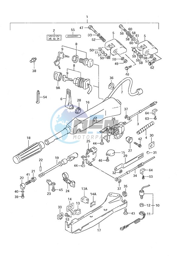 Tiller Handle