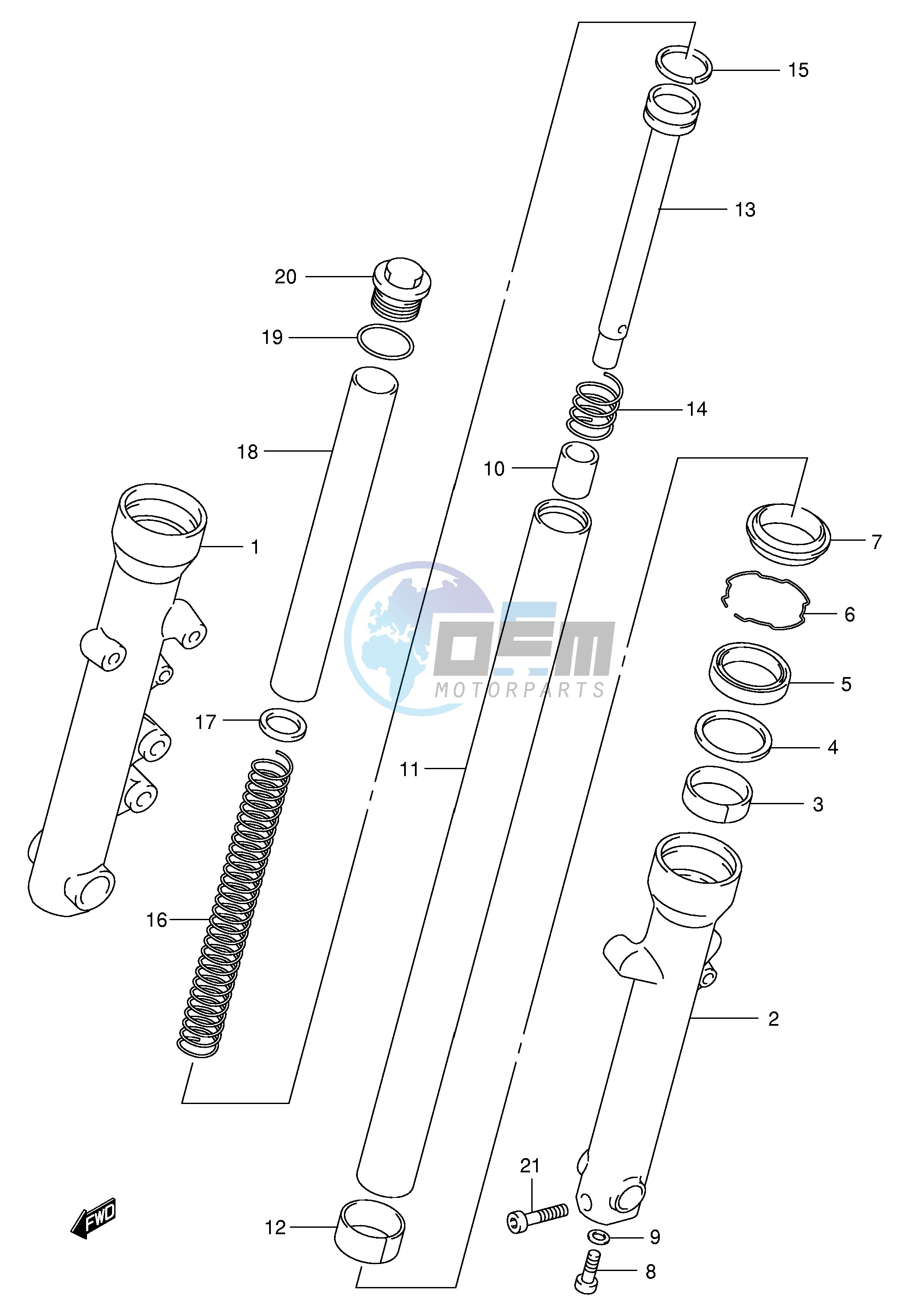 FRONT FORK DAMPER