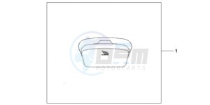 VFR800A9 UK - (E / ABS MME TWO) drawing TOP BOX INNERBAG