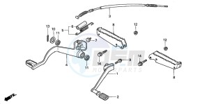 TRX350FE FOURTRAX 350 4X4ES drawing STEP (1)