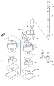 DF 225 drawing Water Pump