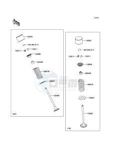 NINJA 250R EX250KBFA GB XX (EU ME A(FRICA) drawing Valve(s)