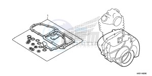 TRX420TE1H Europe Direct - (ED) drawing GASKET KIT B