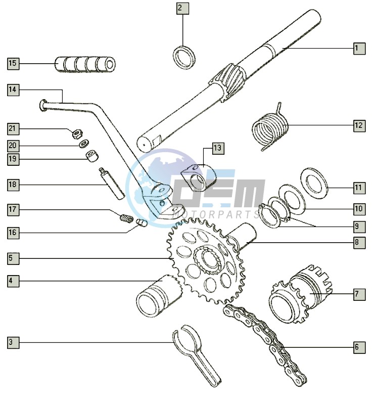 Starter mechanism