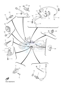 XVS950CU XV950R XV950 R-SPEC (2DX7) drawing ELECTRICAL 1