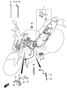 GSX-S1000 A drawing WIRING HARNESS